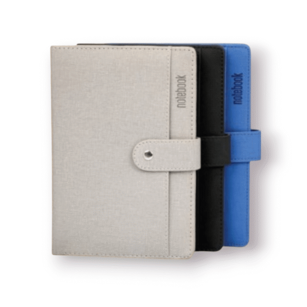 Premium Textured PU Notebooks with Snap Closure – Corporate-Friendly Diaries for Bulk Gifting