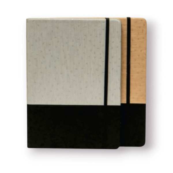 Eco-Friendly Wooden Finish Notebooks with Elastic Closure – A5 Size | Premium Bulk Corporate Gifts