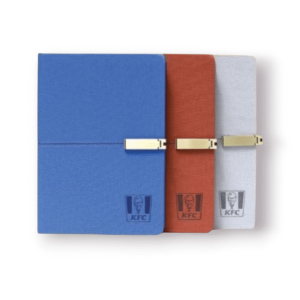 Premium Corporate Logo Notebooks with Magnetic Lock – Bulk Customization for Brands