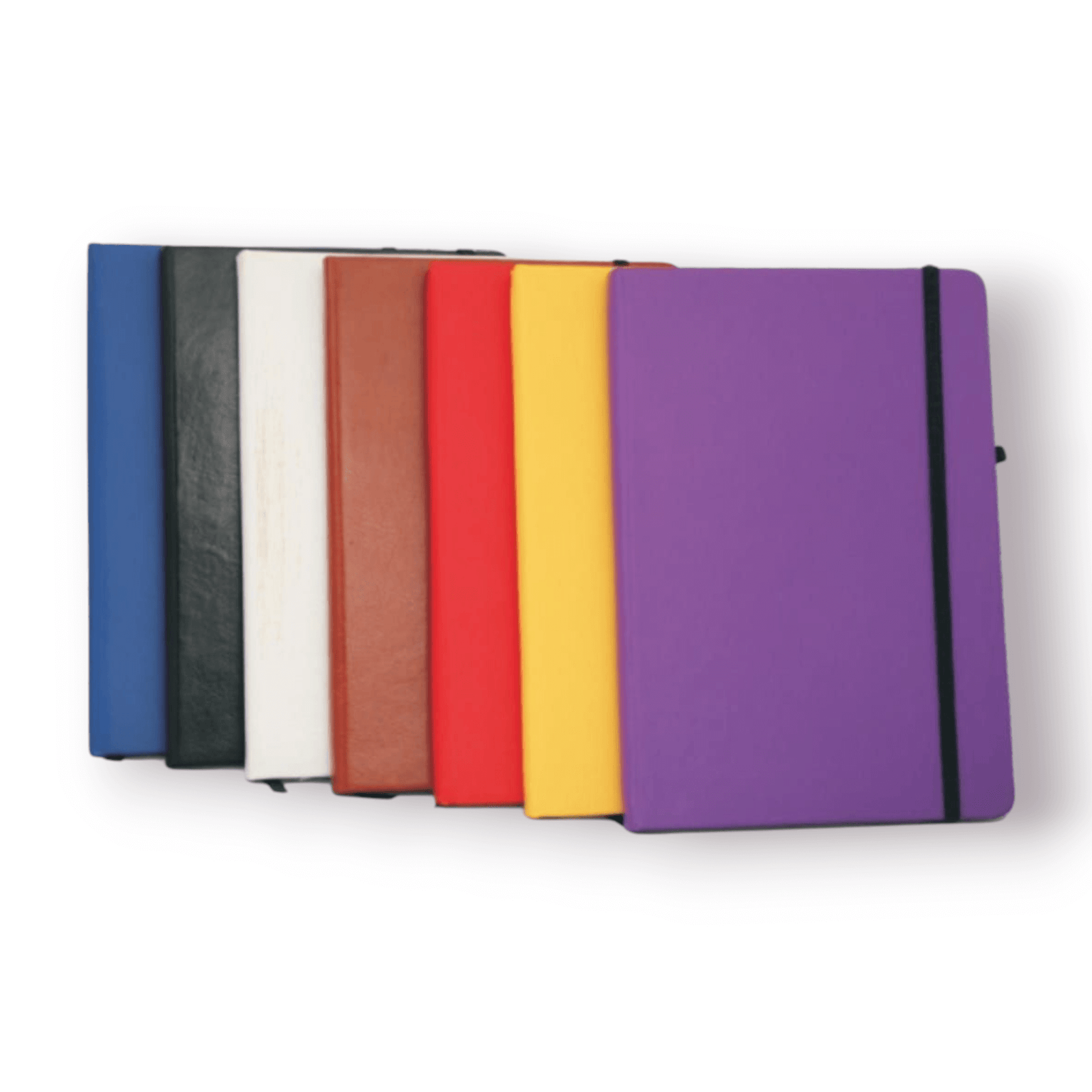 Bulk PU Leather Notebooks – A5 Size, Assorted Colors with Elastic Closure | Ideal for Corporate Gifting & Office Supplies