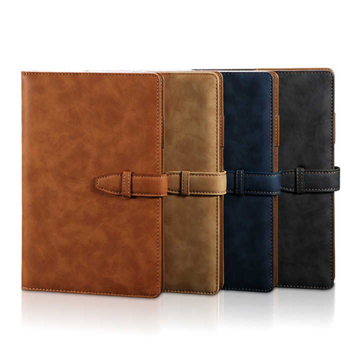 Classic PU Leather Journals with Strap Closure | Multi-Color Bulk for Corporate Branding