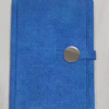 Stylish Blue Corporate Notebook with Button | Custom Office Stationery for Branding